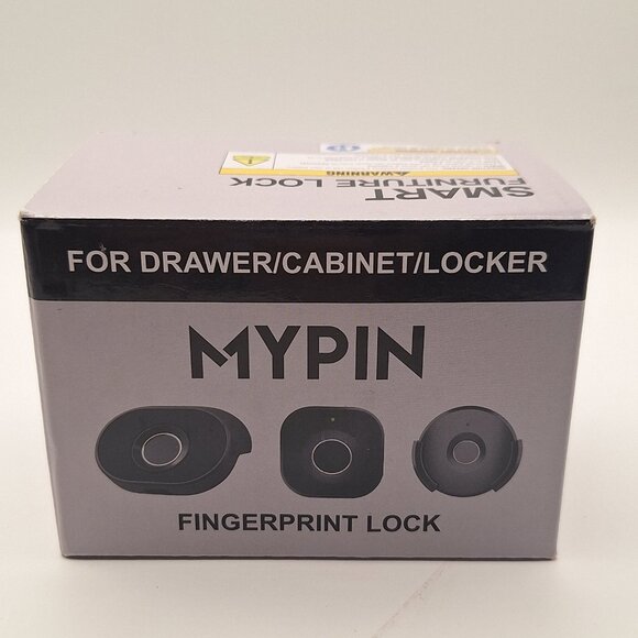 Fingerprint Remote Control Cabinet Lock, Fingerprint Remote Unlocking Within 10m - Picture 5 of 6